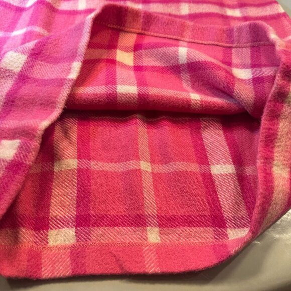 United Colors Benetton Dress Womens Blue Family Italy Wool Windowpane Plaid - Picture 6 of 14